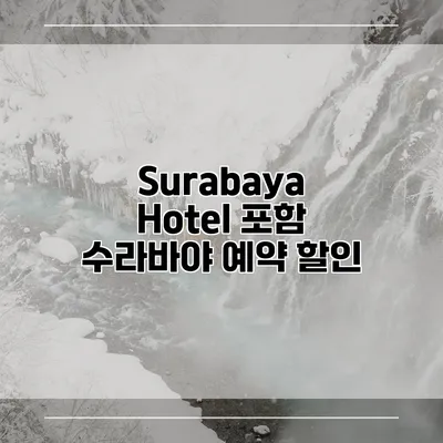 Surabaya Hotel 포함 수라바야 예약 할인