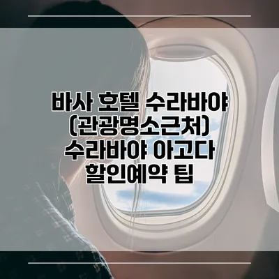 바사 호텔 수라바야 (관광명소근처) 수라바야 아고다 할인예약 팁